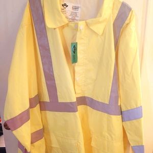 Men's 3XL Safety jacket, Bright yellow